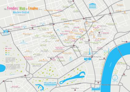 英国伦敦美食 一位英国留学生推荐的伦敦美食地图