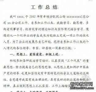 试用期个人工作总结 最新试用期个人工作总结