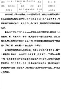 翻译实习周记