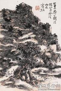 黄宾虹山水画 黄宾虹 黄宾虹-生平简历，黄宾虹-山水画作