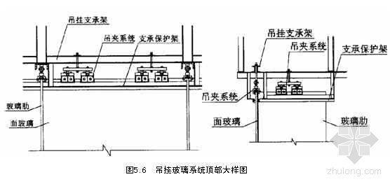 玻璃幕墙施工工艺 全玻璃幕墙施工工艺及方案图集