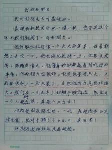 我的好朋友作文200字 我的好朋友作文100字