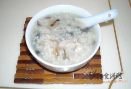 淡菜瘦肉粥 菜干瘦肉淡菜粥