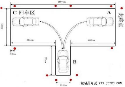 倒车入库找什么点最准 科目二倒车入库技巧