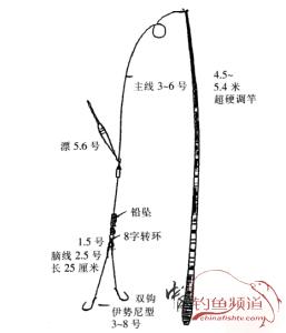 台湾钓法精解 台湾钓法中几种握竿方法