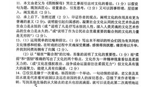 龙应台《如果你为四郎哭泣》阅读练习及答案