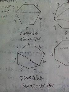 多边形内角度数 若一个多边形的内角和为1080°，则这个多边形的边数是