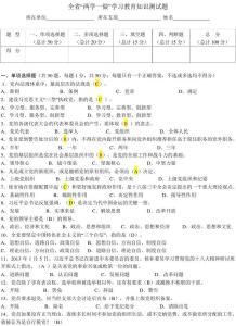 2016年两学一做测试题 2016年两学一做知识测试题及答案