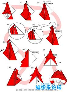 圣诞老人折纸 圣诞老人怎么折_2015圣诞老人折纸方法