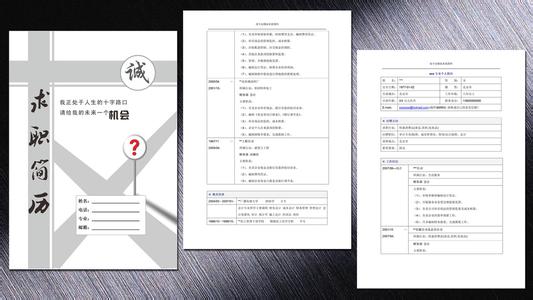 会计专业简历模板图片 会计专业简历模板