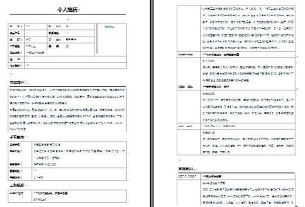 外贸业务员简历模板 外贸业务个人简历模板