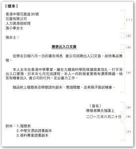 中文求职信怎么写 中文求职信