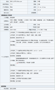 行政后勤简历 行政后勤简历范文