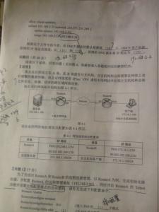 网络基本概念试题 网络工程师面试试题