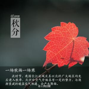 节气秋分是什么意思 秋分是什么意思