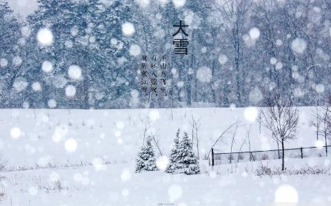 大雪节气 2014大雪节气祝福语短信