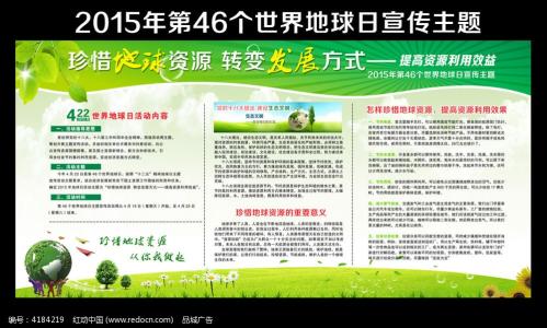 2015世界地球日演讲稿主题范文:善待地球