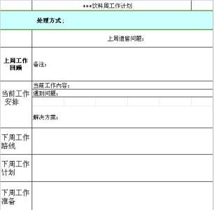 个人工作计划怎么写 工作计划怎么写