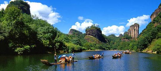 武夷山风景区主要景点 武夷山风景