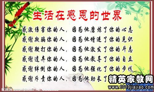 感恩父母名言警句 2015关于感恩父母的名言警句