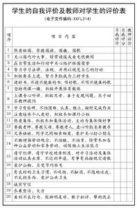 简短面试评语范本 学生自我评语范本