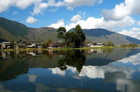 洱源西湖风景区 大理洱源西湖