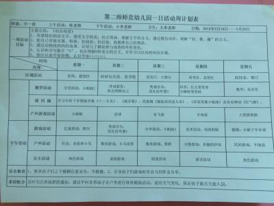 大班下学期班级计划 2011年幼儿园大班下学期班级工作总结