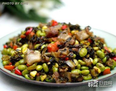 酸菜炒毛豆 酸菜炒毛豆怎么做