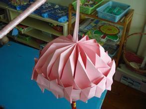 折纸灯笼的制作方法 折纸灯笼制作方法图解