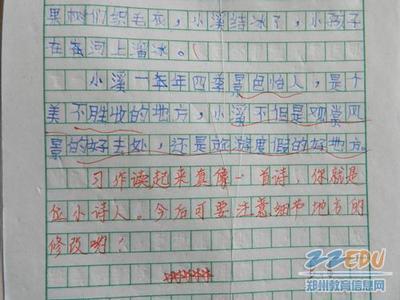 批改小学作文评语大全 小学生作文评语大全集锦