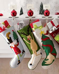 diy手链皮筋圣诞袜 幼儿园圣诞节圣诞袜的DIY制作方法2014