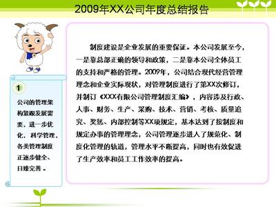 服装公司年度总结报告 公司年度总结报告