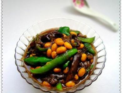 黄豆酱烧茄子 茄子和黄豆可以一起食用吗？