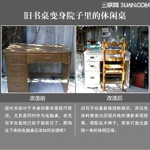 自己动手旧家具改造 节俭改造旧家具