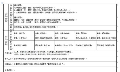 幼儿大班下学期计划 大班下学期班级工作计划