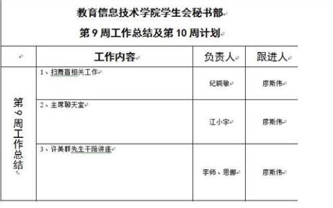 外联部个人工作计划 外联部工作计划范文