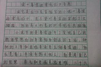 小学5年级读后感400字 五年级作文读后感450字