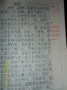 高二作文：钓鱼1000字_五篇