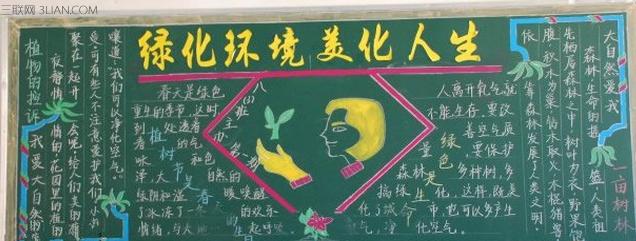 学雷锋黑板报文字资料 植树节黑板报文字资料