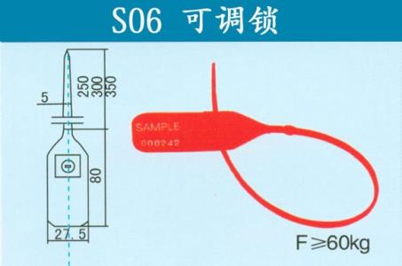 一次性塑料施封锁 一次性施封锁定义是什么都哪些作用