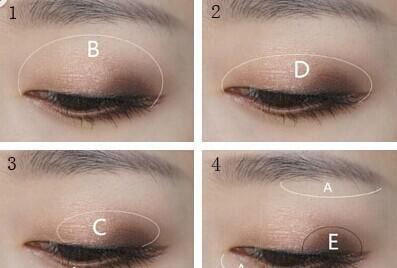 初学者大地色眼影画法 初学者如何学画眼影