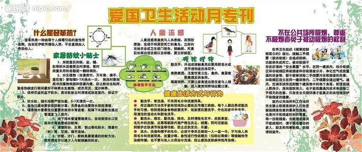 爱国卫生月活动计划 爱国卫生月活动计划(2)