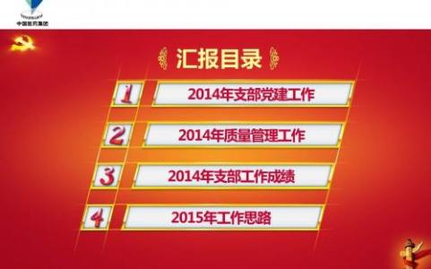 党支部年终工作总结 2015年党支部年终工作总结