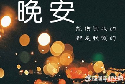 晚安温馨问候语 温馨晚安问候祝福语