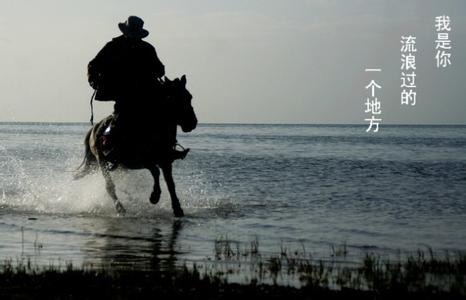 流浪的好地方有那些 也许，我只是你流浪过的一个地方