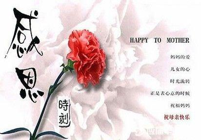 母亲节祝福语 发给朋友的母亲节祝福语