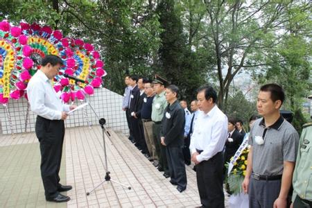 清明节烈士墓悼念词 清明节领导在悼念烈士活动仪式上的讲话