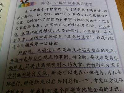 善意的谎言作文 小学生善意的谎言作文大全