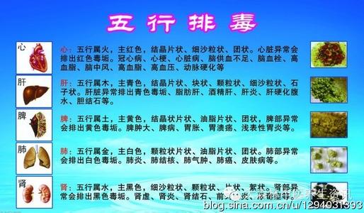 中医养生：人体排毒时刻表