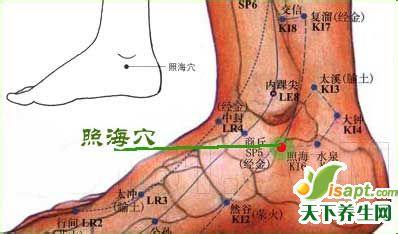 养阴穴位 按摩三个穴位养阴效果好